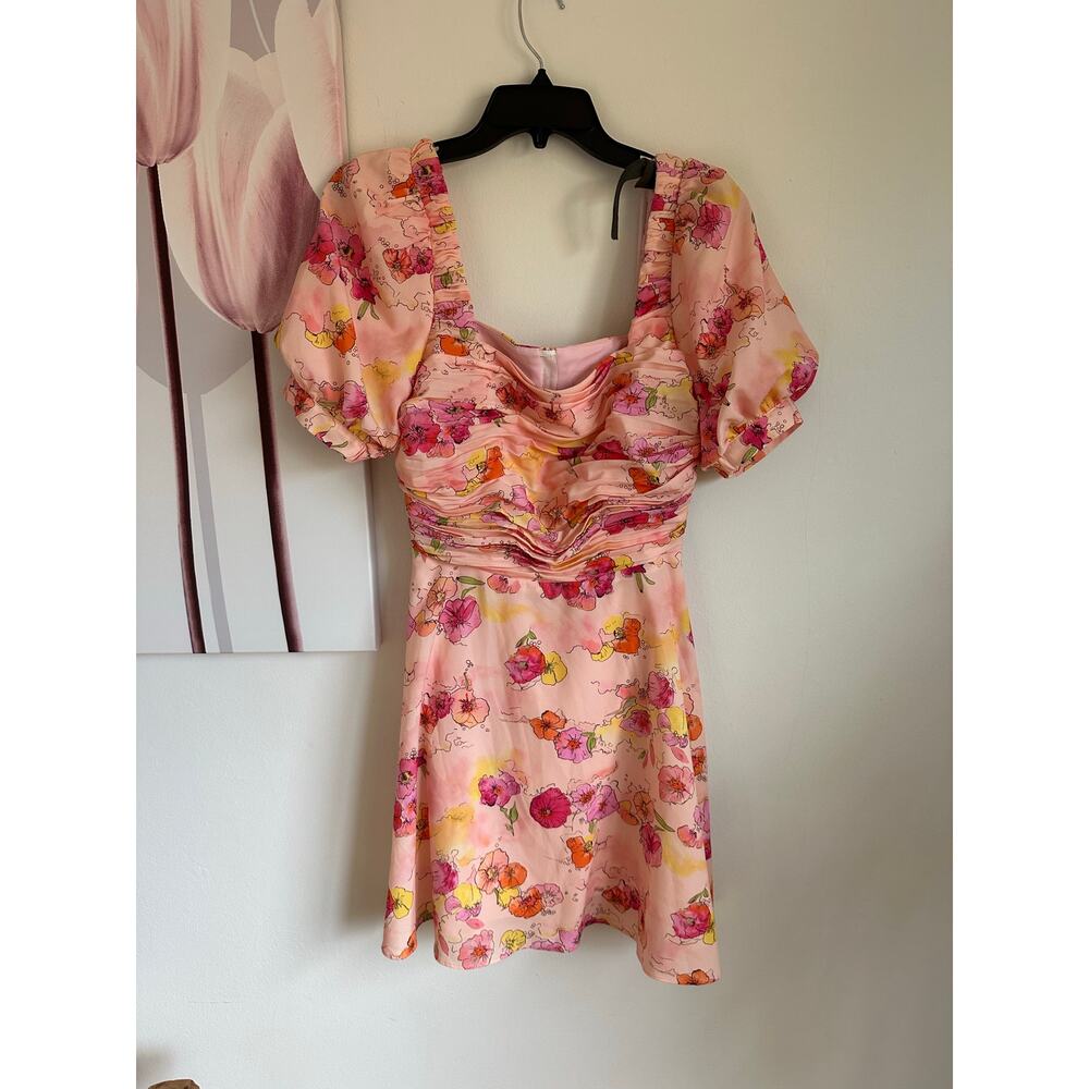 ML Monique Lhuillier Evening Cutout Dress Size 4 NWT - Picture 3 of 5